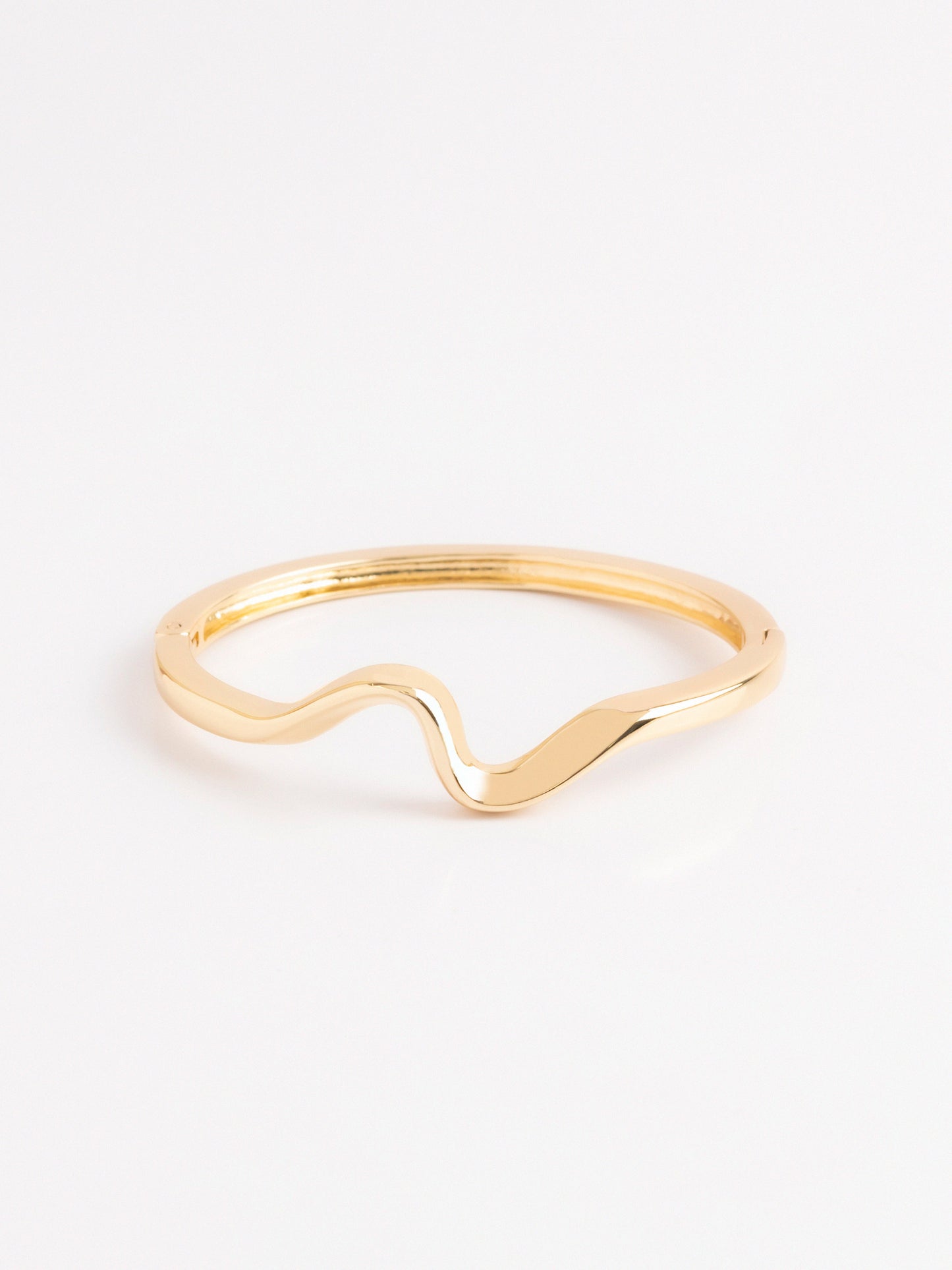 Wave Cuff Bangle Bracelet