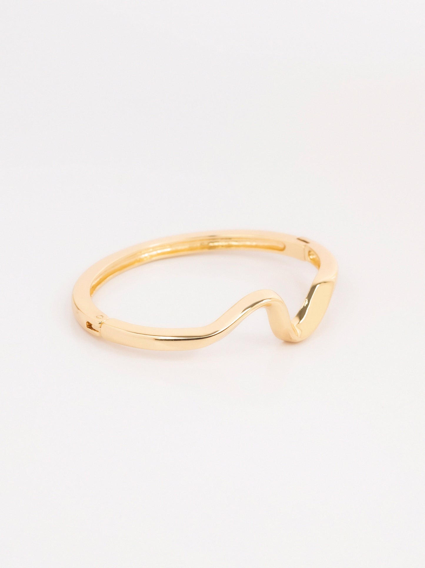 Wave Cuff Bangle Bracelet