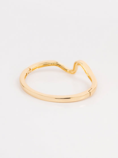 Wave Cuff Bangle Bracelet