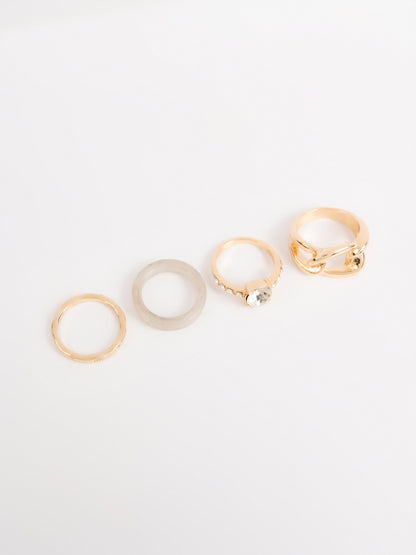 Knotted Ring Set