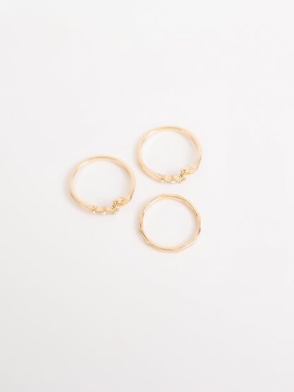 Heart Ring Set