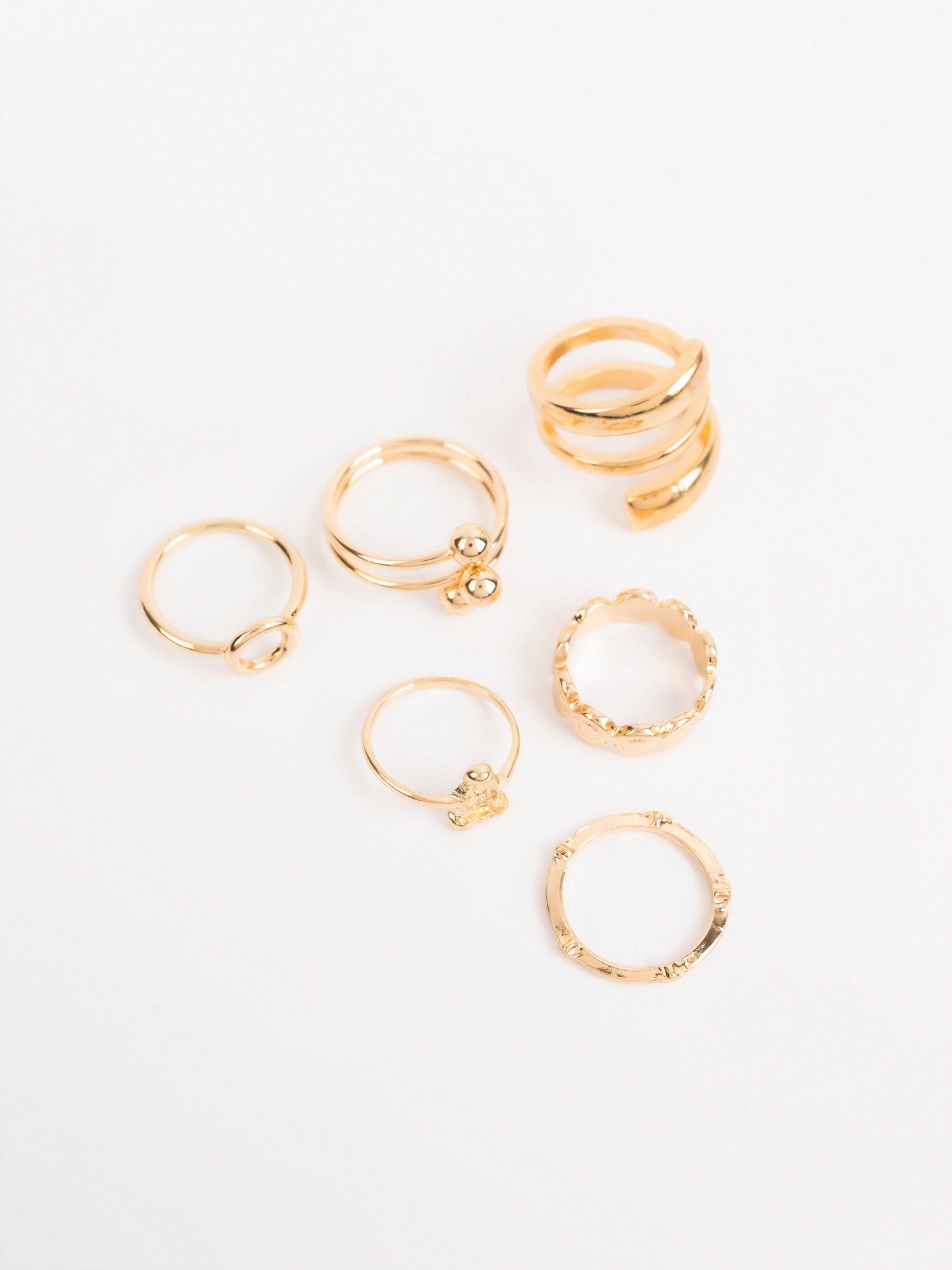 Spiral Ring Set