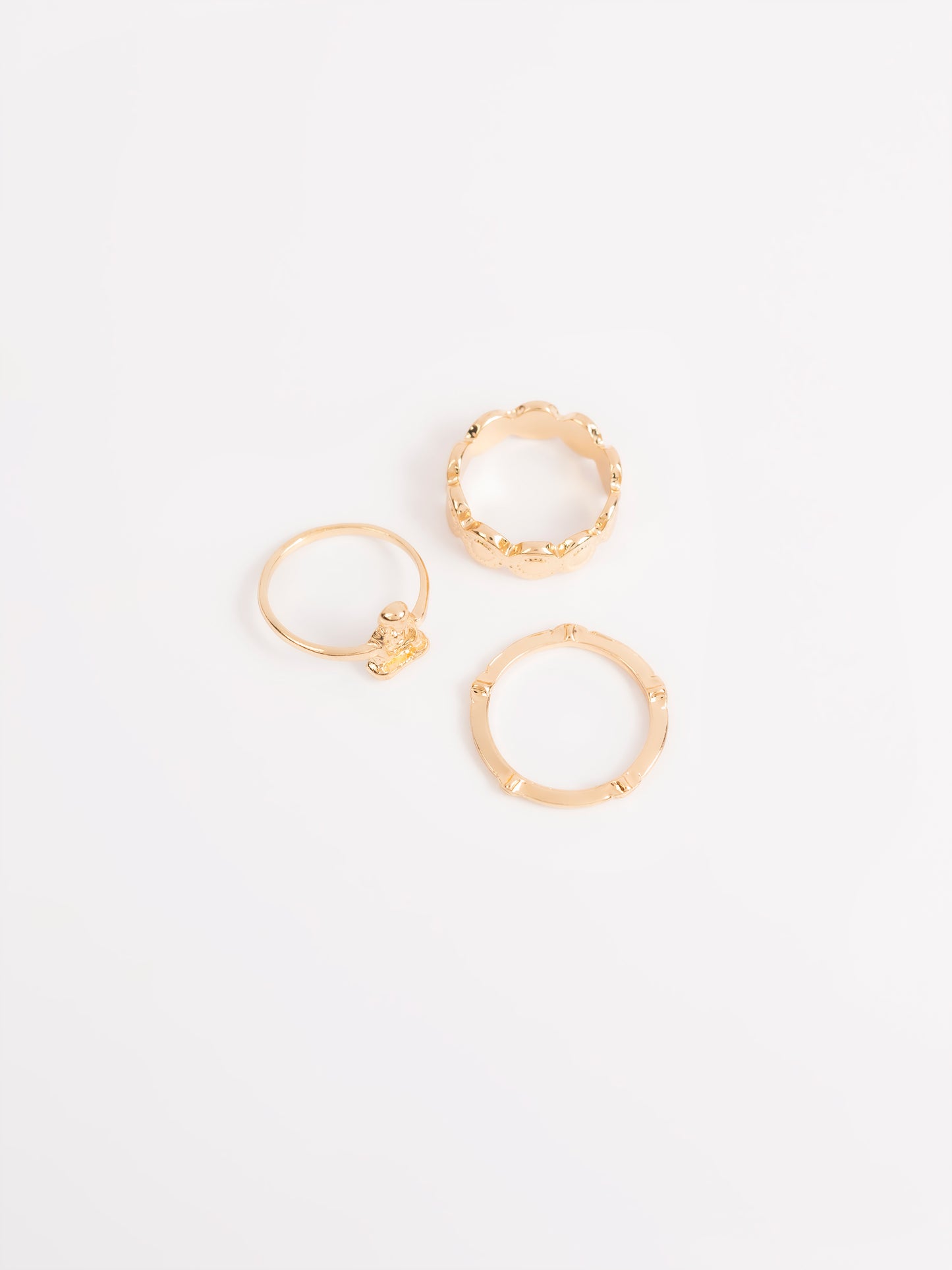 Spiral Ring Set