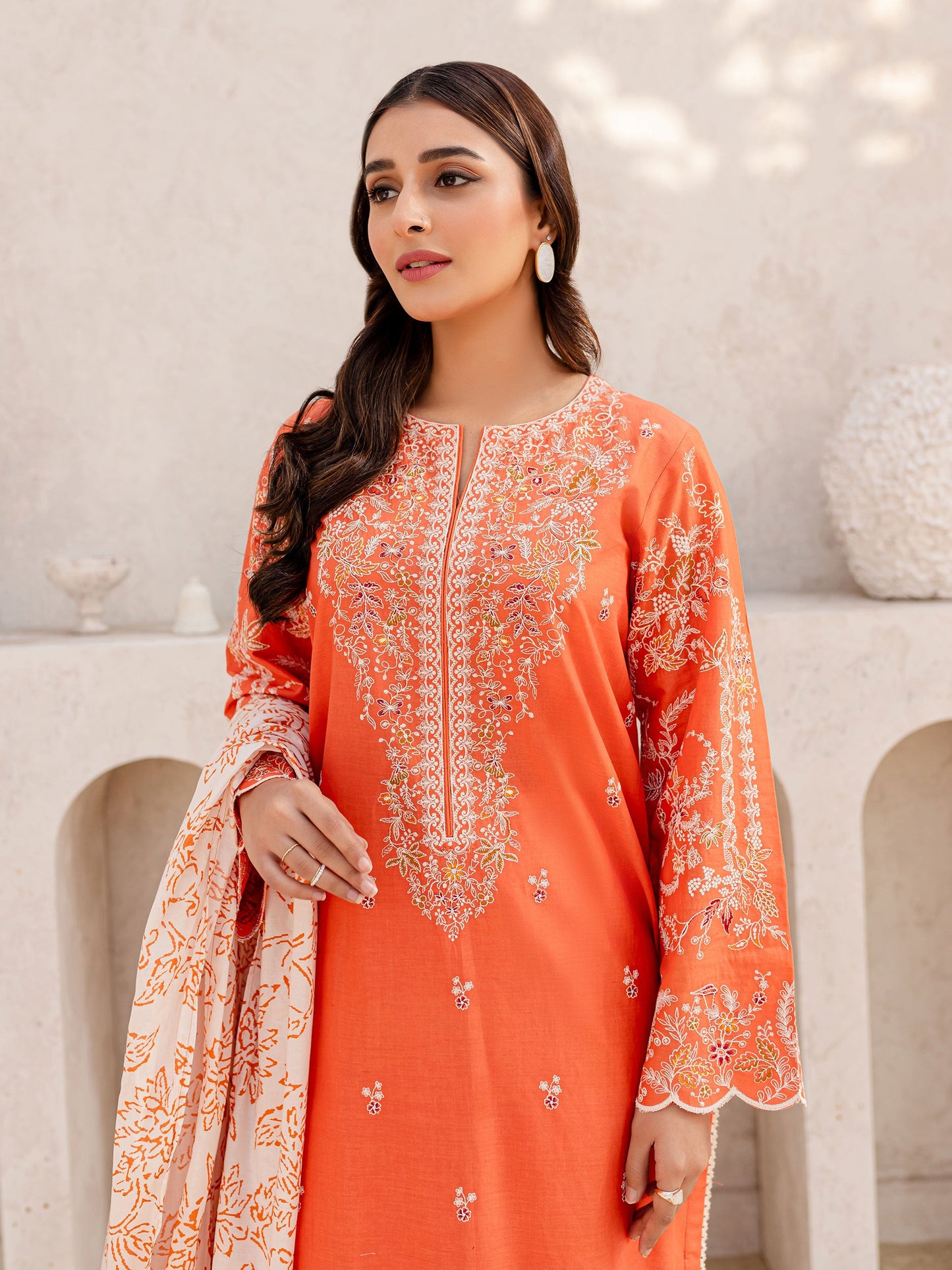 3 Piece Lawn Suit-Embroidered (Unstitched)