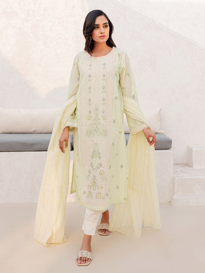 2 Piece Lawn Suit-Embroidered (Unstitched)