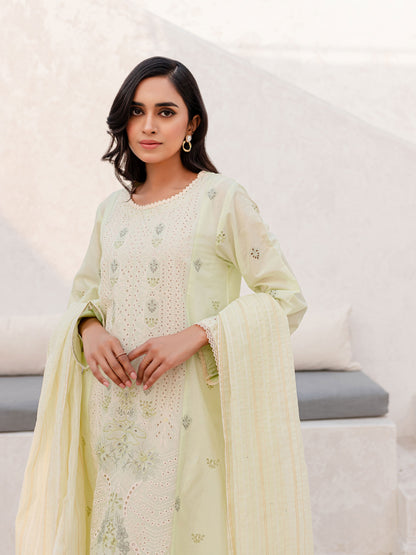 2 Piece Lawn Suit-Embroidered (Unstitched)