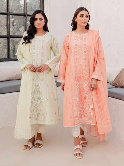 2 Piece Lawn Suit-Embroidered (Unstitched)