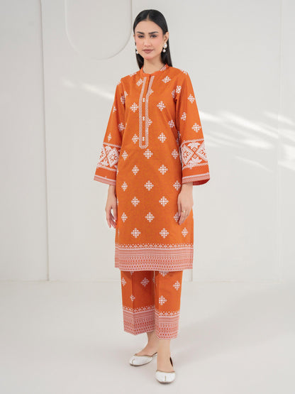 2 Piece Lawn Suit-Embroidered (Pret)