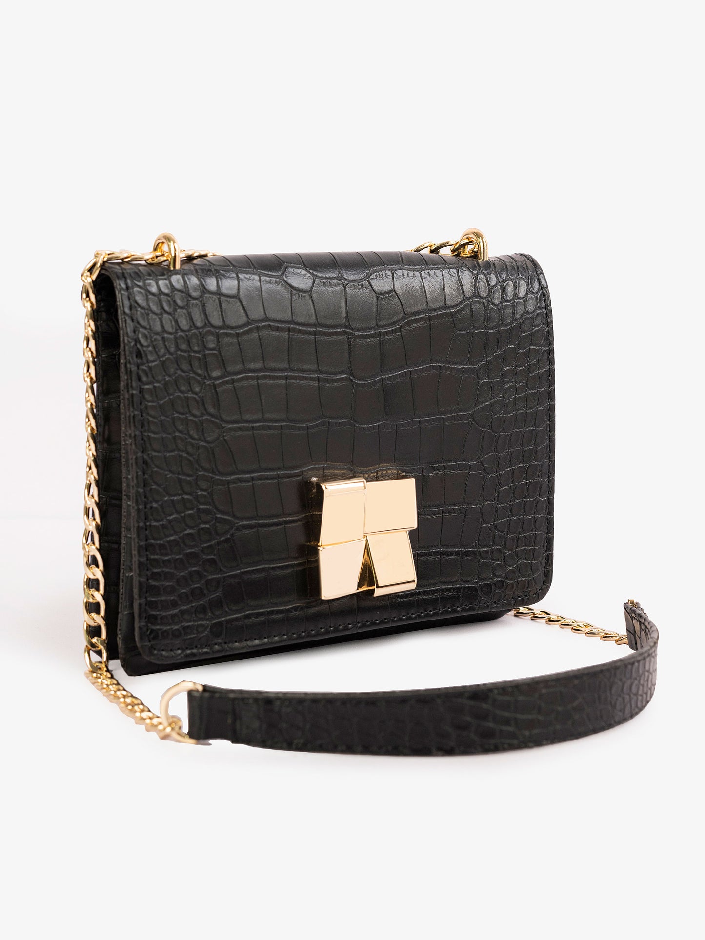 Snake Textured Clutch