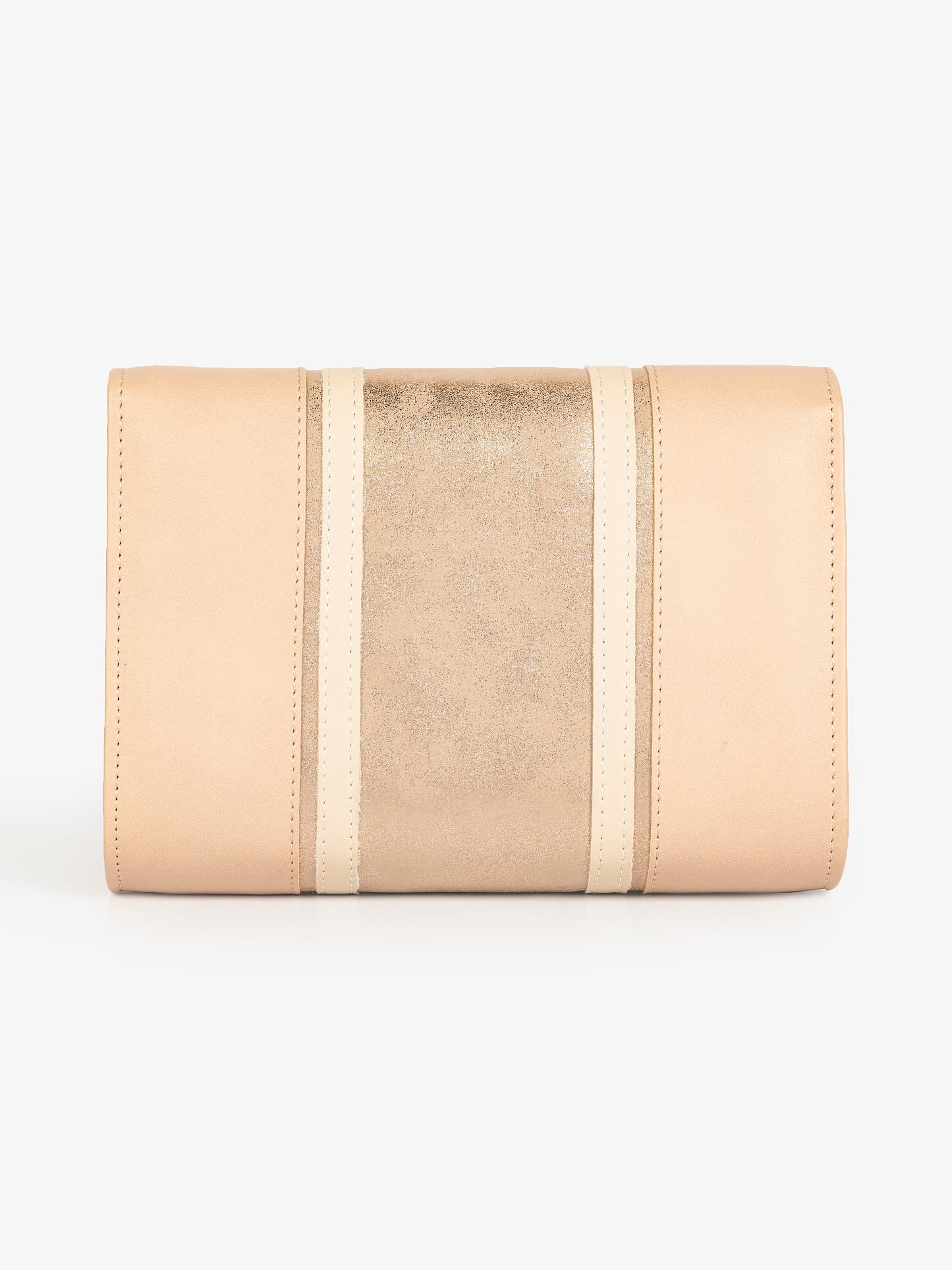 Two-Toned Shimmer Clutch