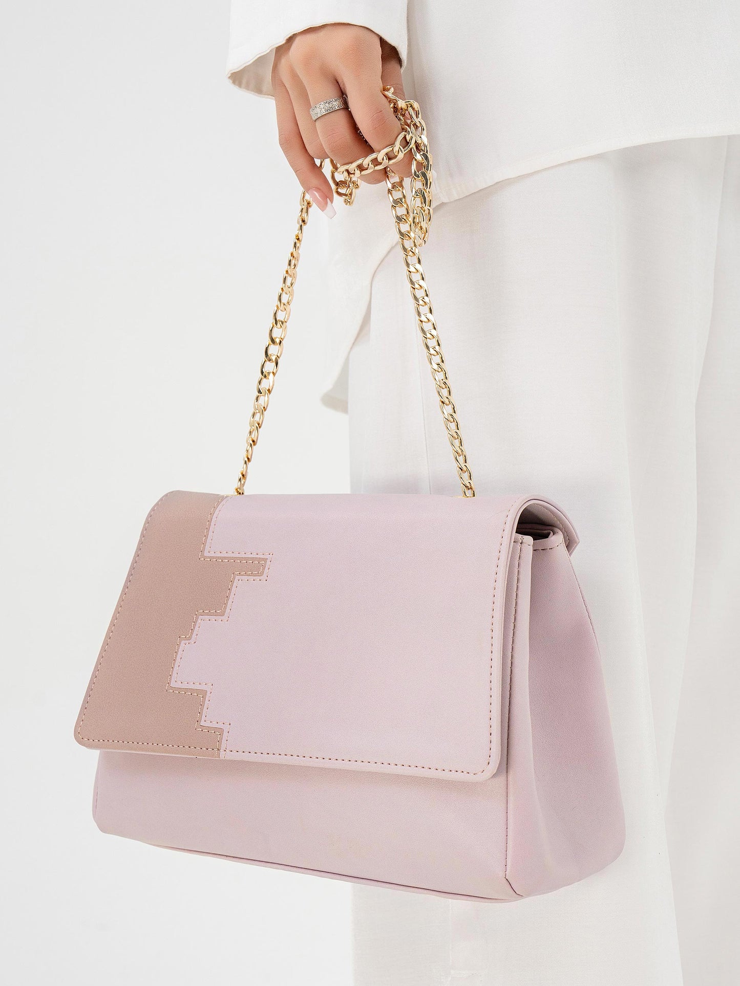 Two-Toned Handbag