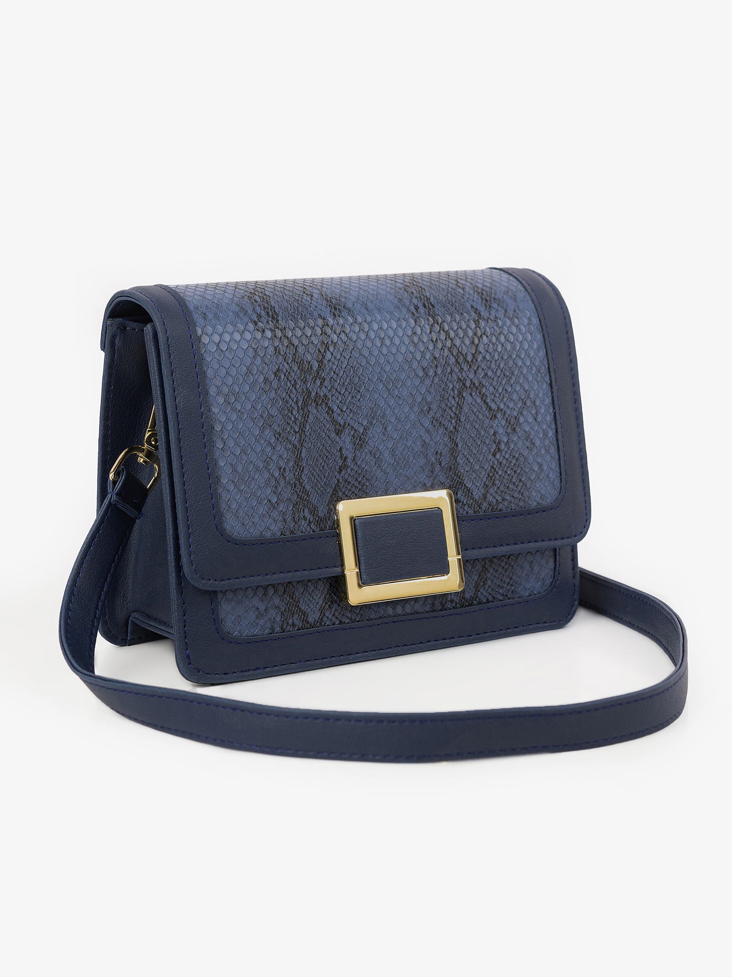 Snake Printed Handbag