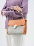 two-toned-flap-handbag