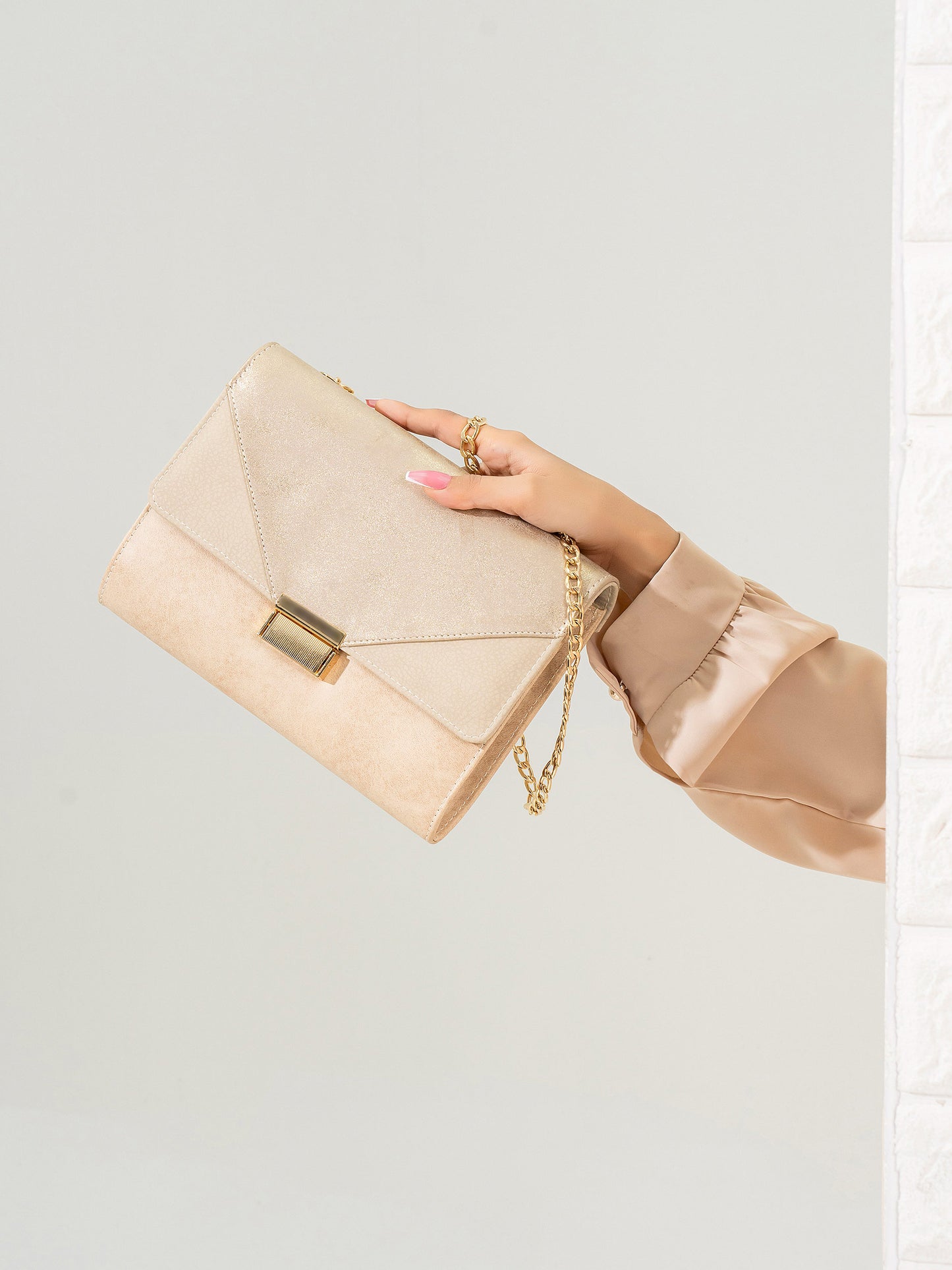 Two-Toned Clutch