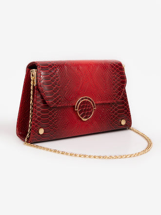 snake-textured-baguette-handbag