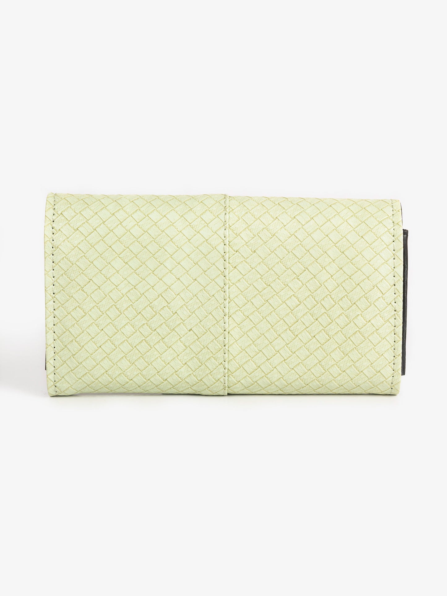 Criss Cross Patterned Wallet