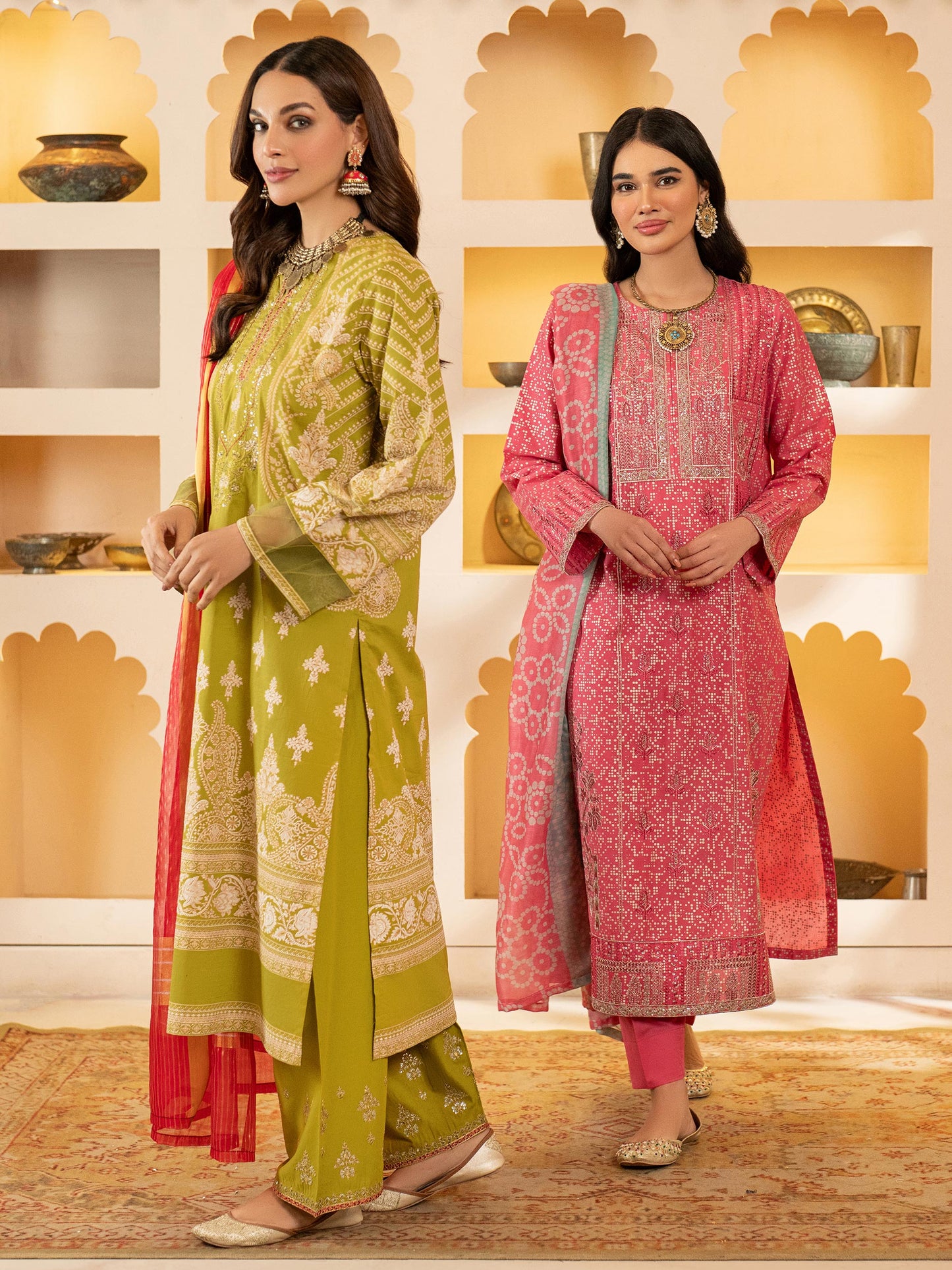 3 Piece Lawn Suit-Embroidered (Unstitched)