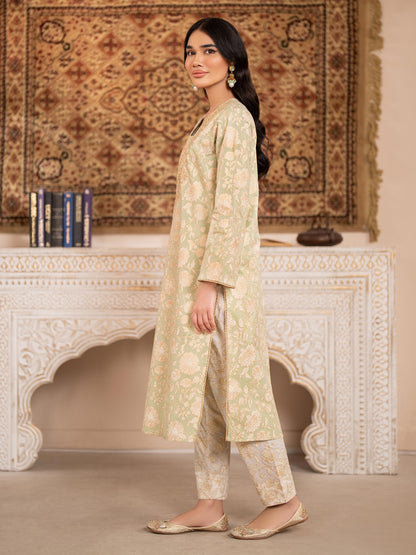 2 Piece Lawn Suit-Embroidered (Unstitched)