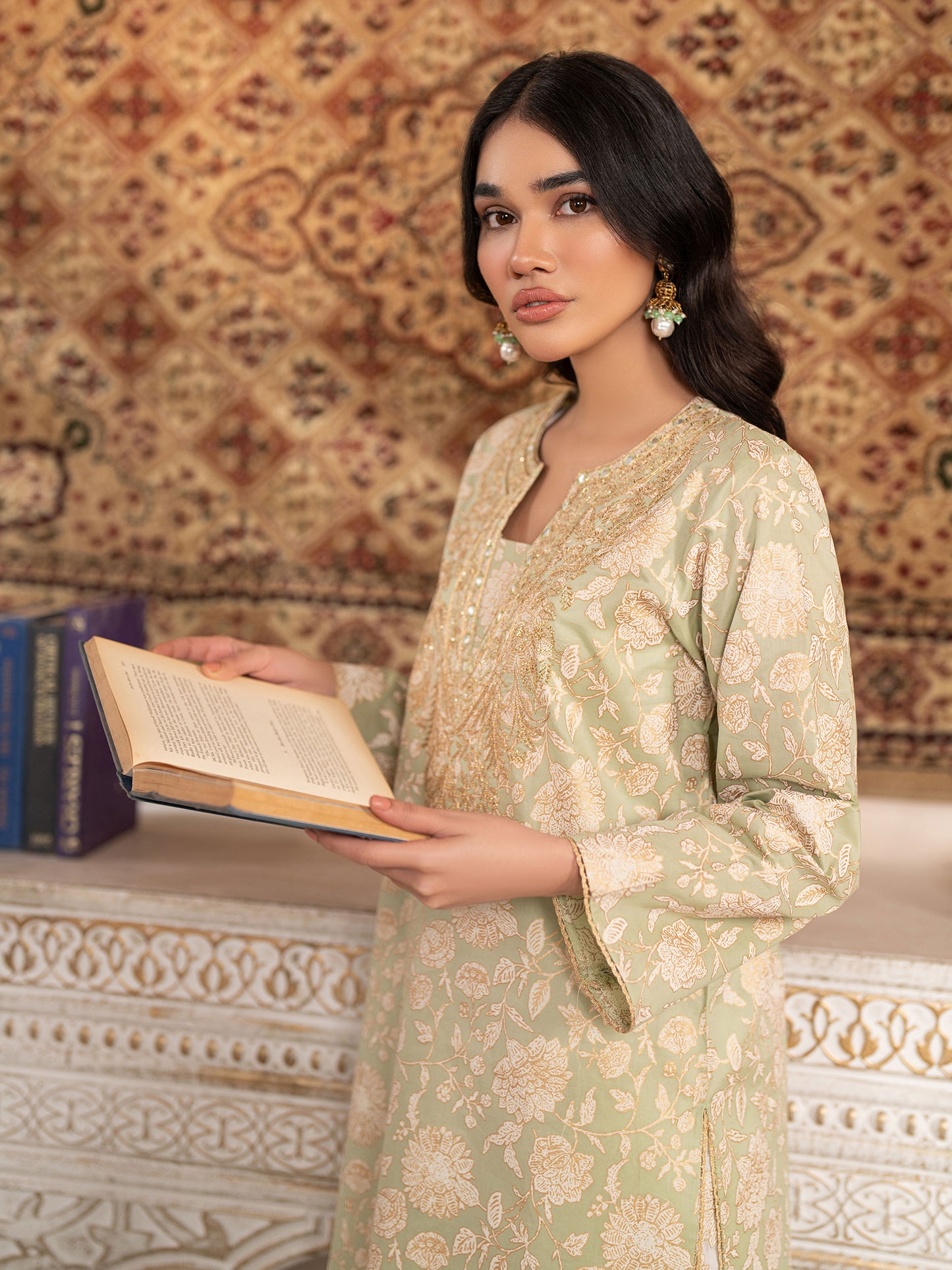 2 Piece Lawn Suit-Embroidered (Unstitched)