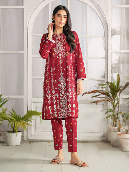 2 Piece Lawn Suit-Embroidered (Unstitched)