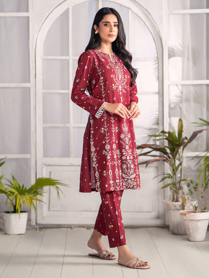 2 Piece Lawn Suit-Embroidered (Unstitched)