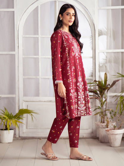 2 Piece Lawn Suit-Embroidered (Unstitched)