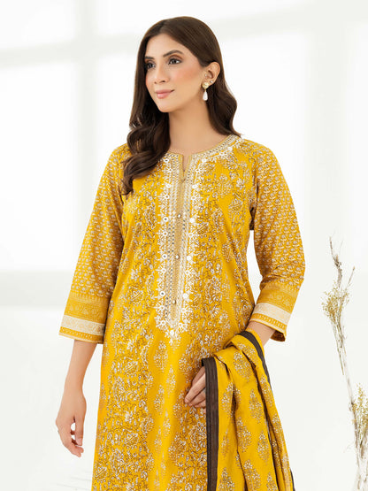 2 Piece Lawn Suit-Embroidered (Pret)