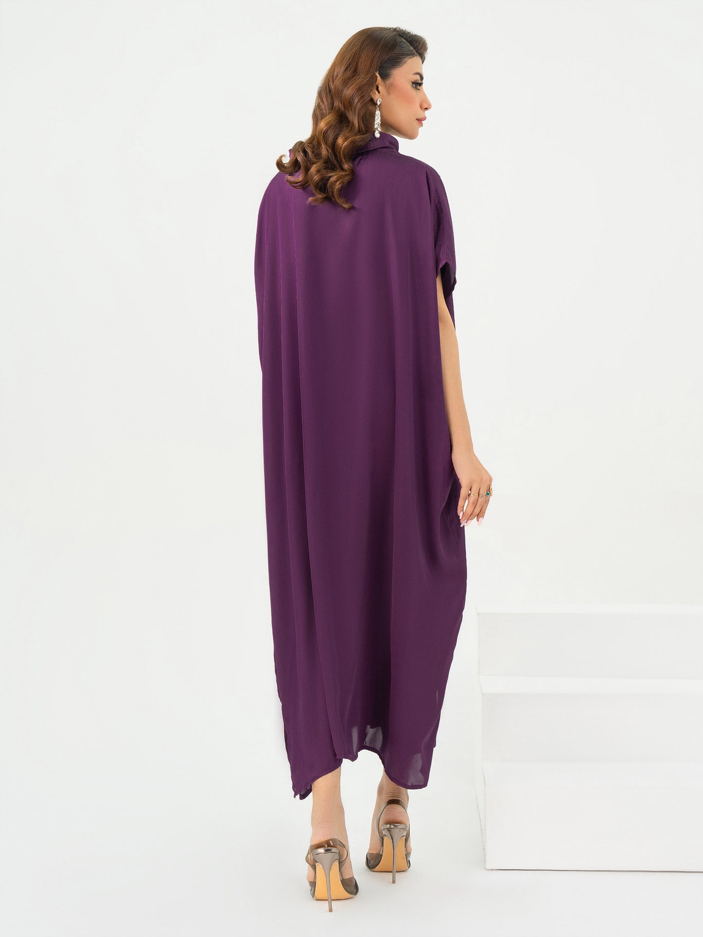 Silk Kaftan-Embellished (Pret)