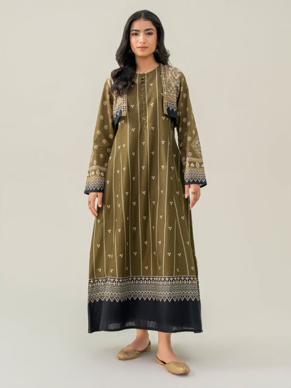 Lawn Shirt With Bolero-Embroidered (Pret)