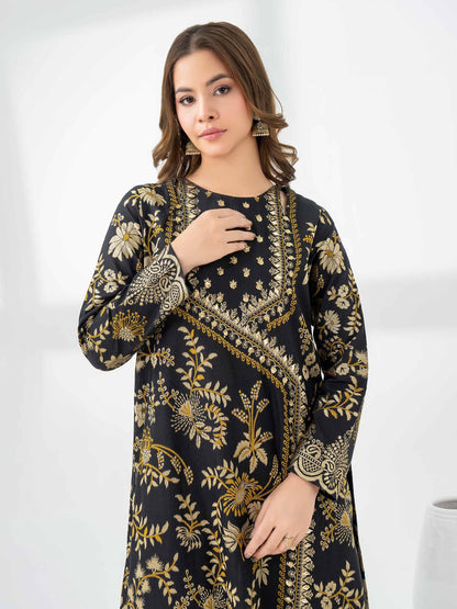 Jacquard Shirt-Embellished (Pret)