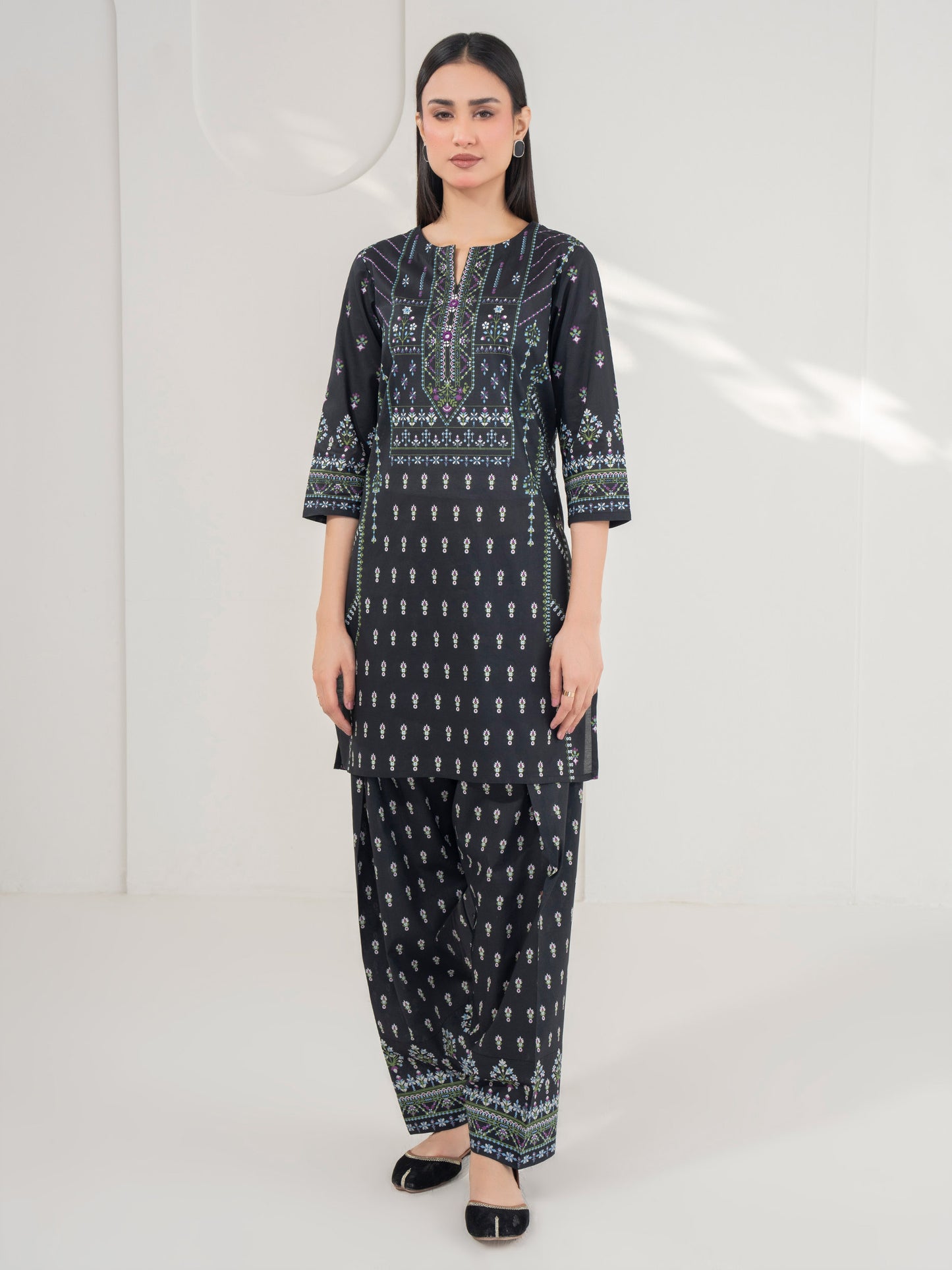 2 Piece Lawn Suit-Printed (Pret)