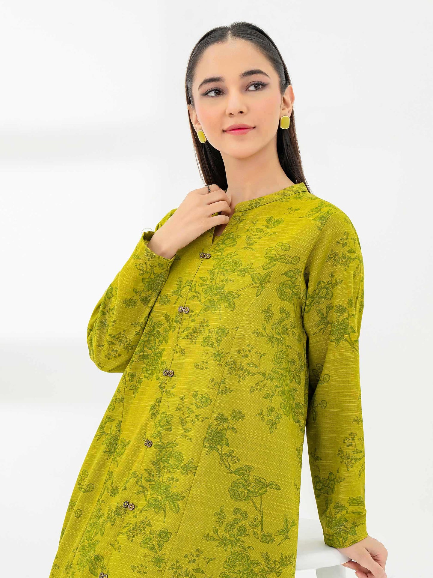 2 Piece Khaddar Suit-Printed (Pret)