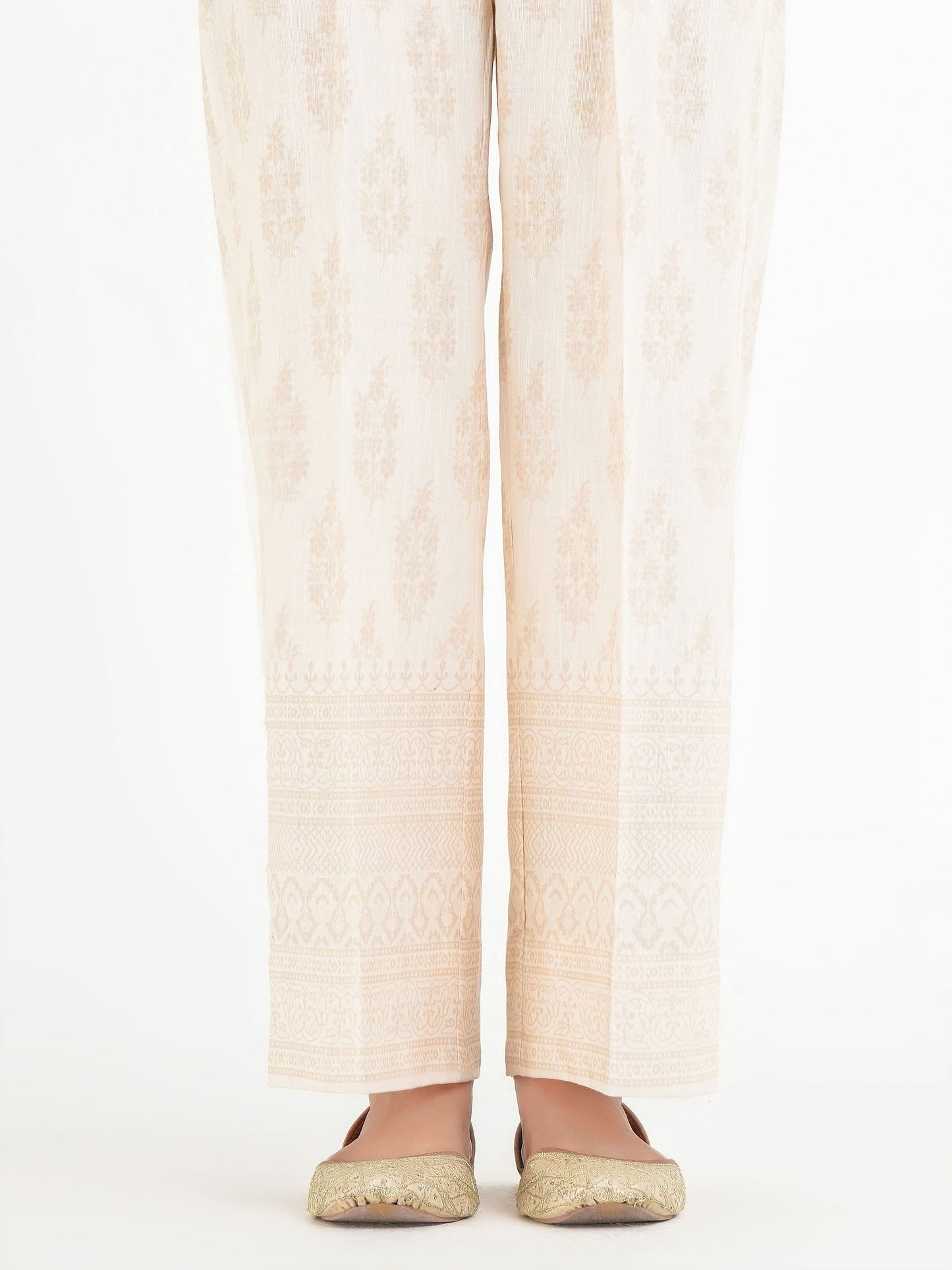 Khaddar Trouser-Printed (Unstitched)