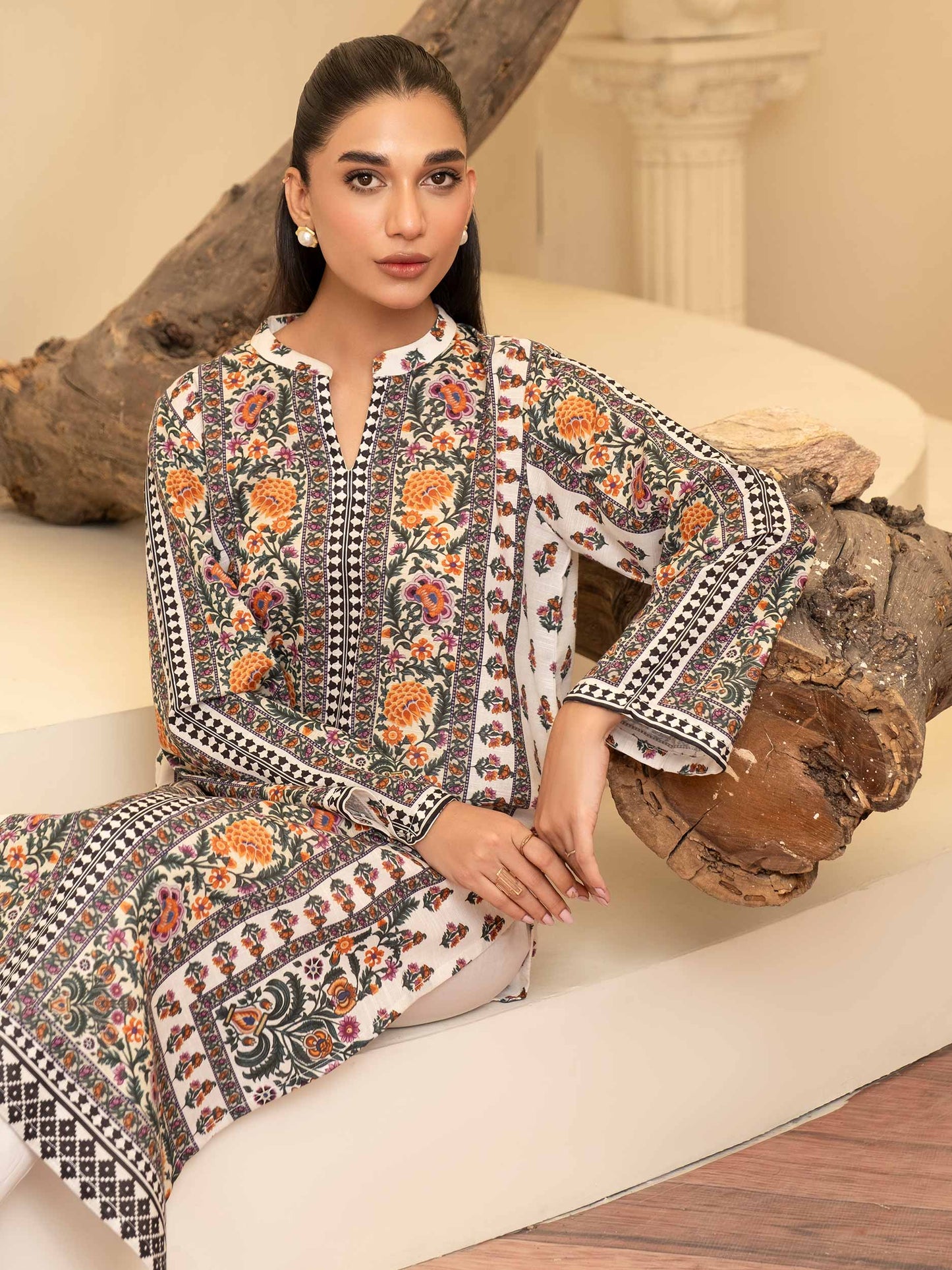 Khaddar Shirt-Printed (Unstitched)