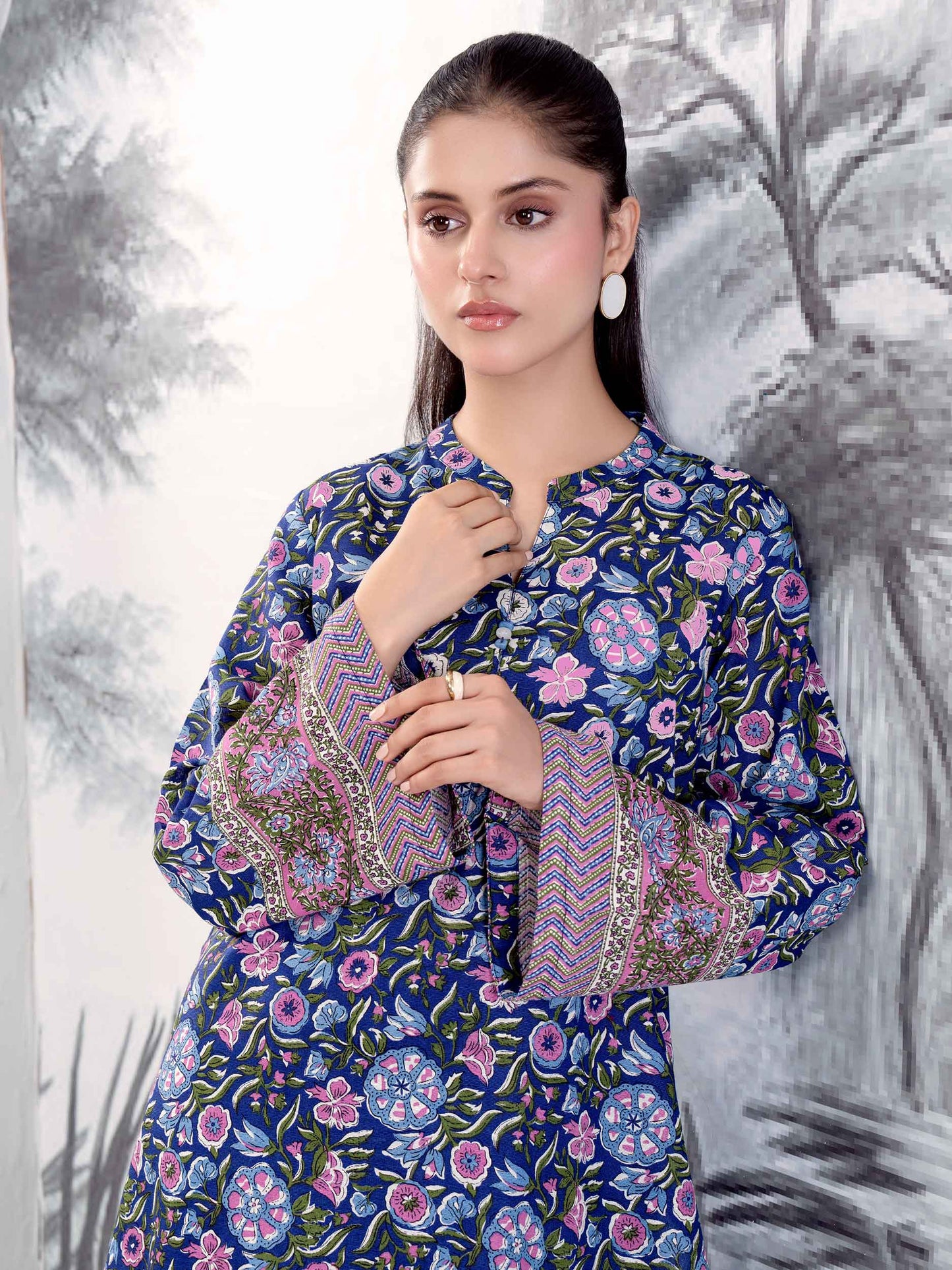 Khaddar Shirt-Printed (Unstitched)