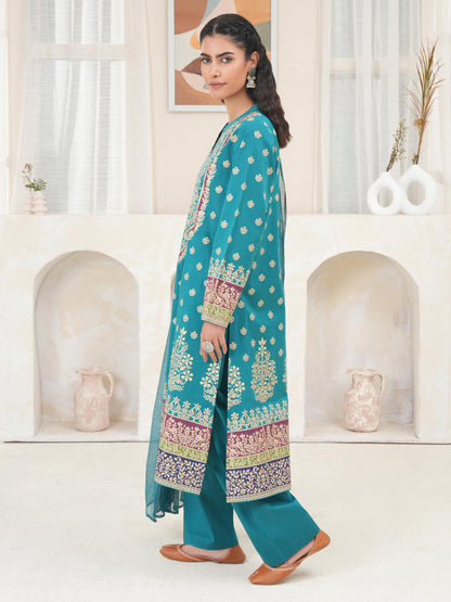 3 Piece Lawn Suit-Paste Print (Unstitched)