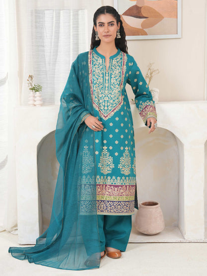 3 Piece Lawn Suit-Paste Print (Unstitched)