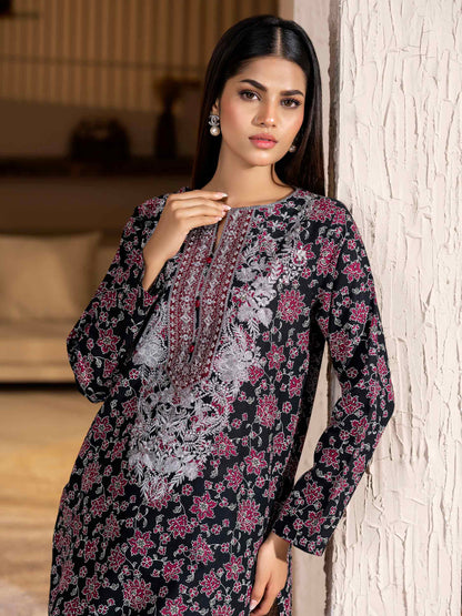 2 Piece Khaddar Suit-Embroidered (Unstitched)