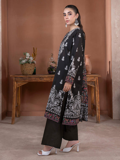 2 Piece Khaddar Suit-Printed (Unstitched)