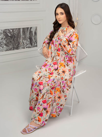 2 Piece Khaddar Suit-Printed (Unstitched)