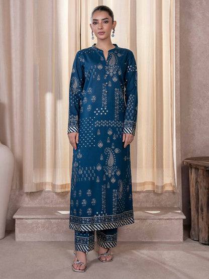 Khaddar Shirt-Paste Print (Unstitched)