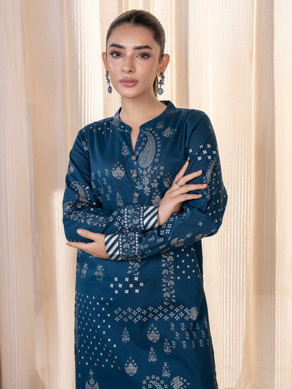 Khaddar Shirt-Paste Print (Unstitched)