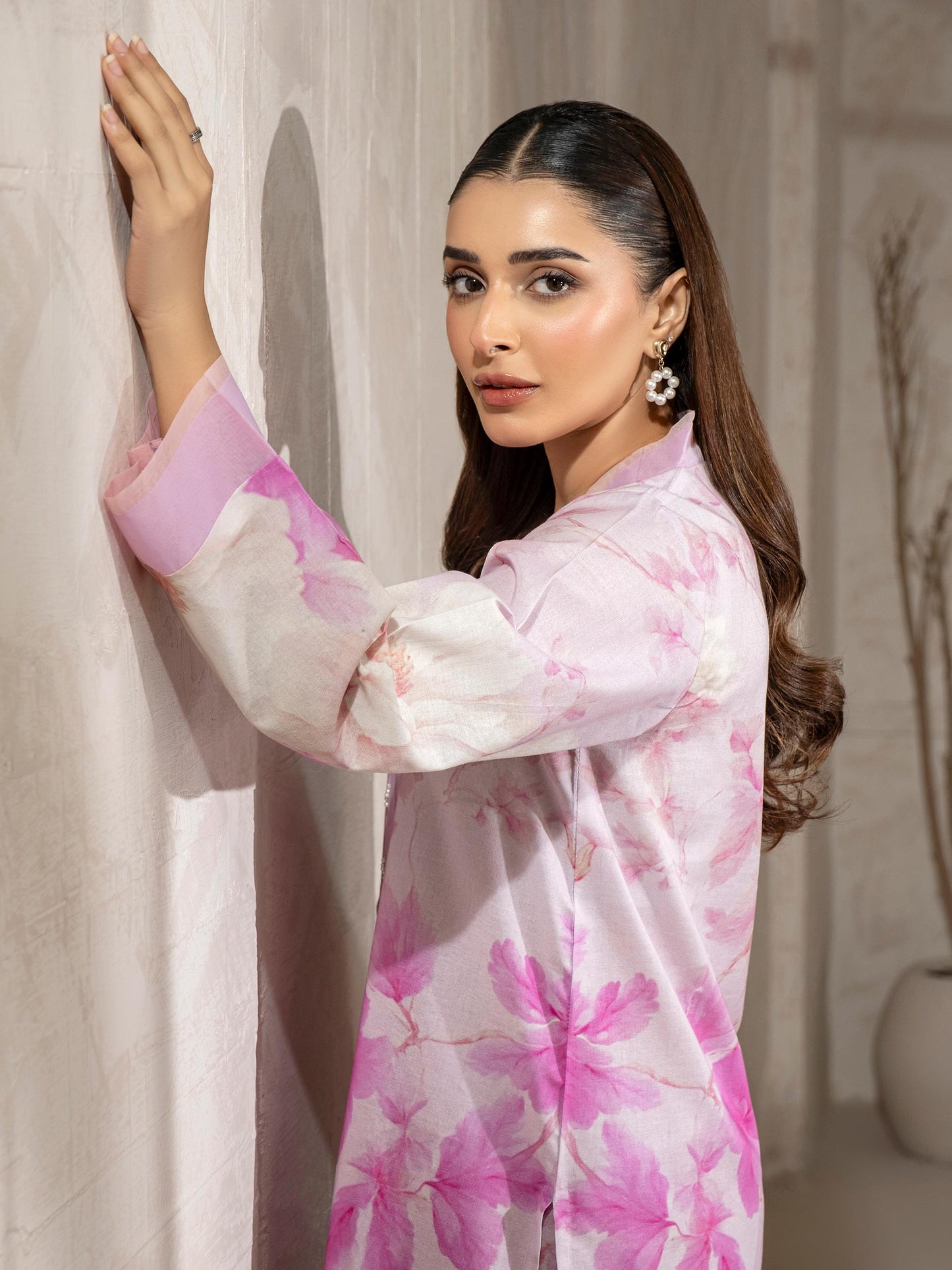 2 Piece Khaddar Suit-Printed (Unstitched)