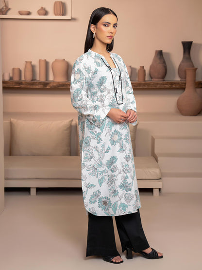 Khaddar Shirt-Paste Print (Unstitched)