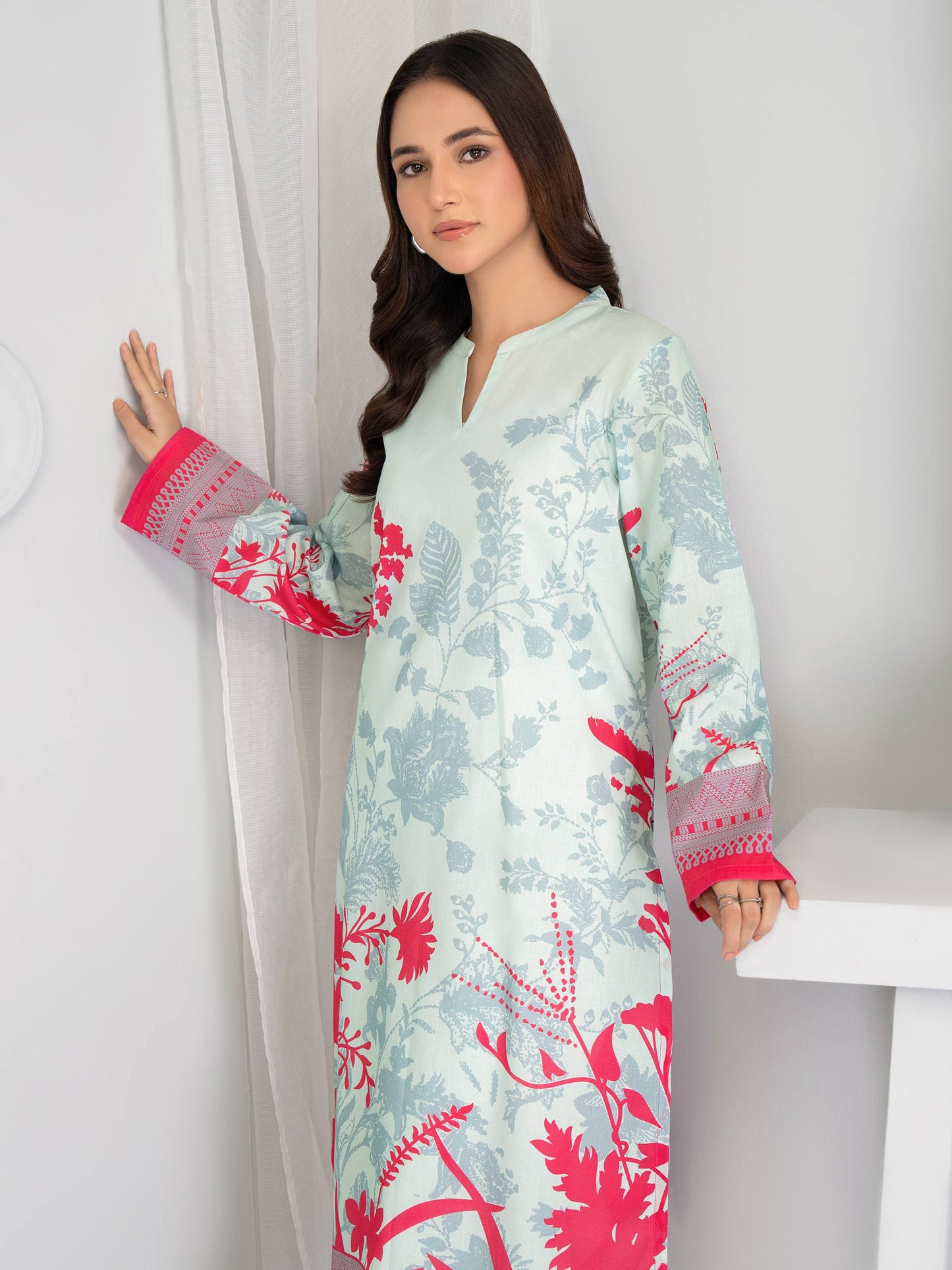 Khaddar Shirt-Printed (Unstitched)