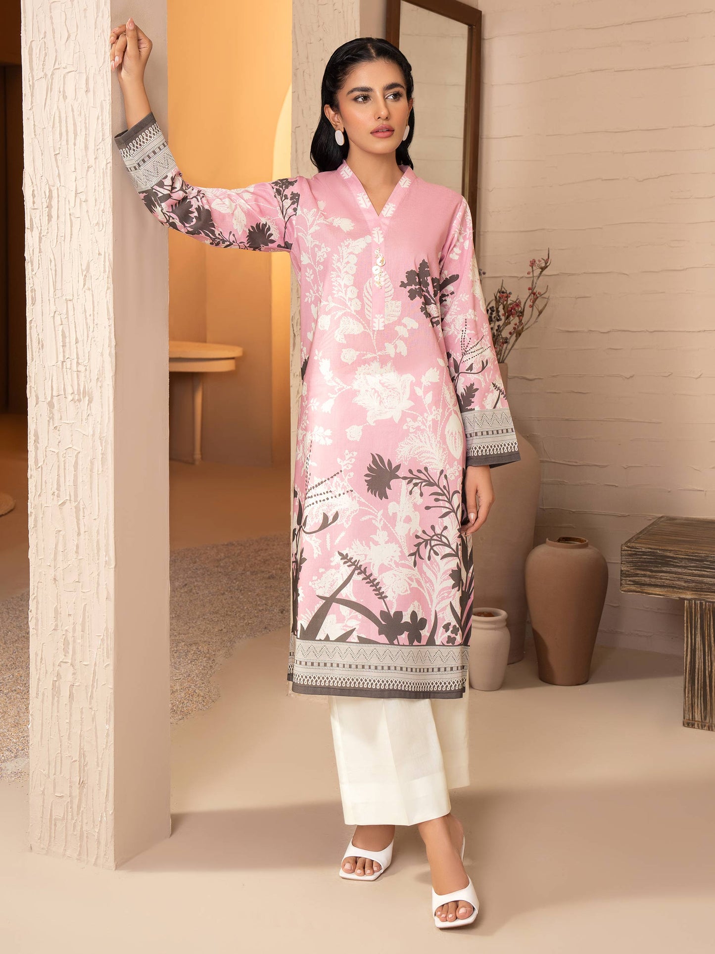 Khaddar Shirt-Printed (Unstitched)