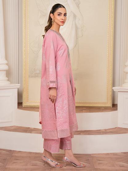 3 Piece Khaddar Suit-Embroidered (Unstitched)