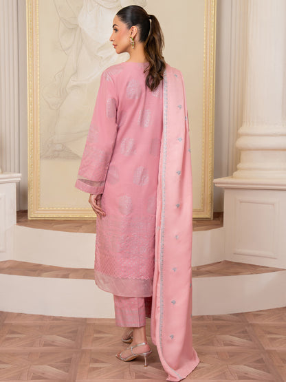 3 Piece Khaddar Suit-Embroidered (Unstitched)