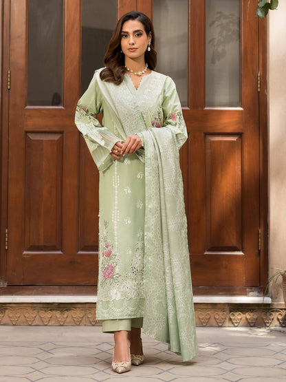 3 Piece Lawn Suit-Embroidered (Unstitched)