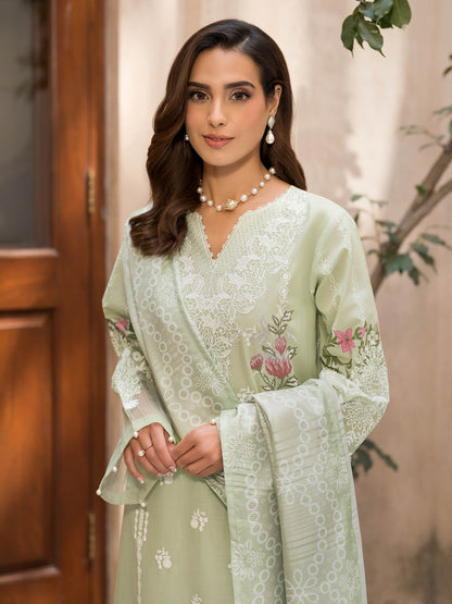 3 Piece Lawn Suit-Embroidered (Unstitched)